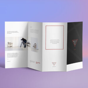 8 Page Long Brochure