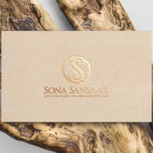 Kraft business cards
