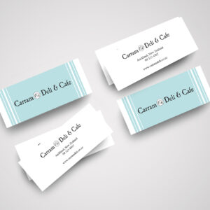 4 bundle of slim business cards