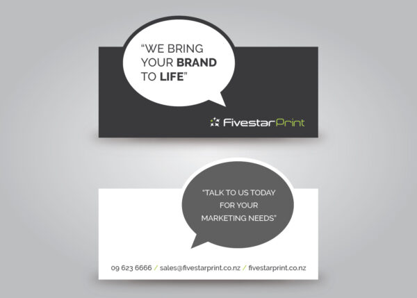 cut to the shape business cards