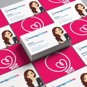 Business card mockup