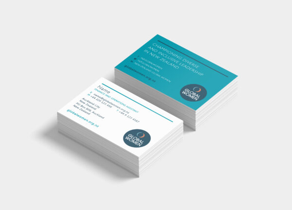 2 bundles of velvet touch lamination business cards