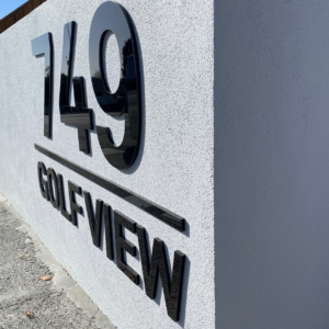 3D Acrylic Sign