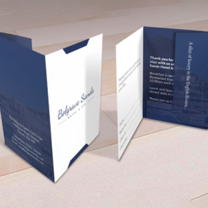 Key Wallet Folder with Die Cut