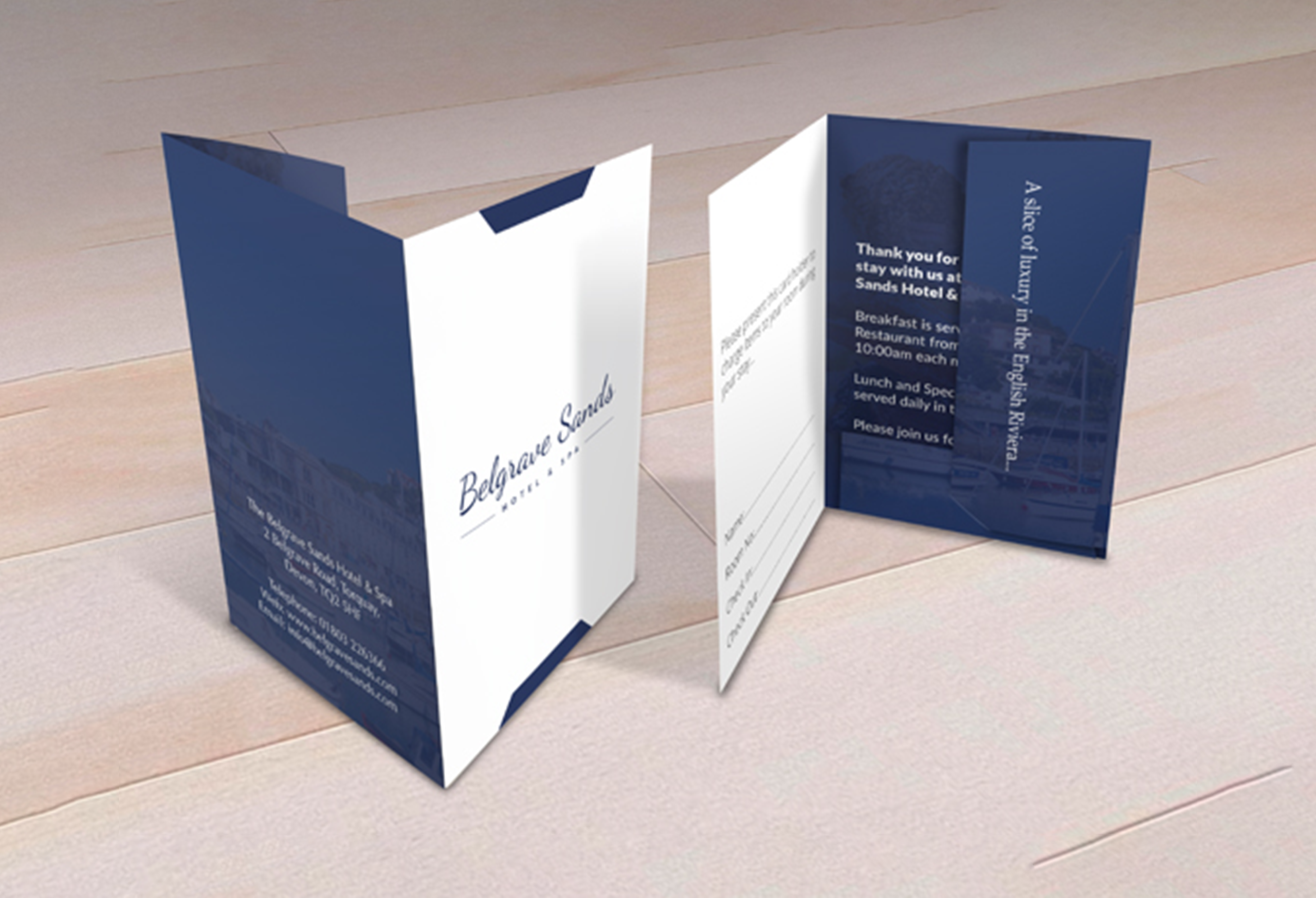 Key Wallet Folder with Die Cut