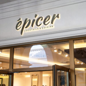 3D Illuminated LED Sign