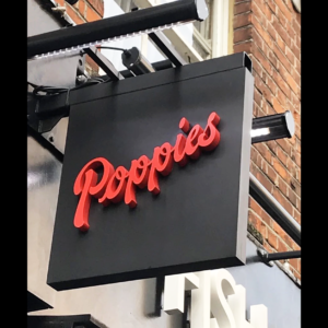 Hanging 3D Sign