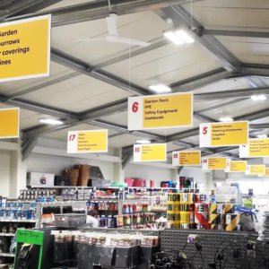 Hanging Corflute / Palite Sign