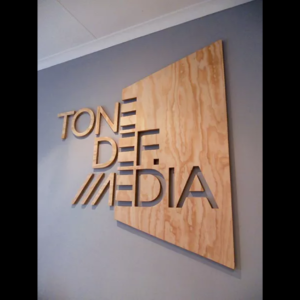 3D Wood Sign