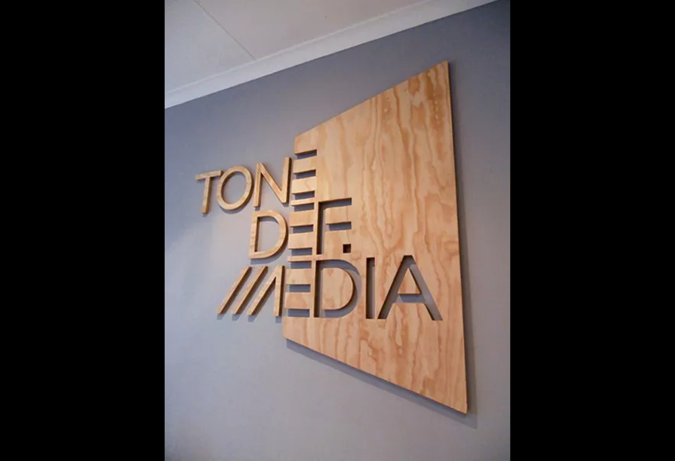 3D Wood Sign