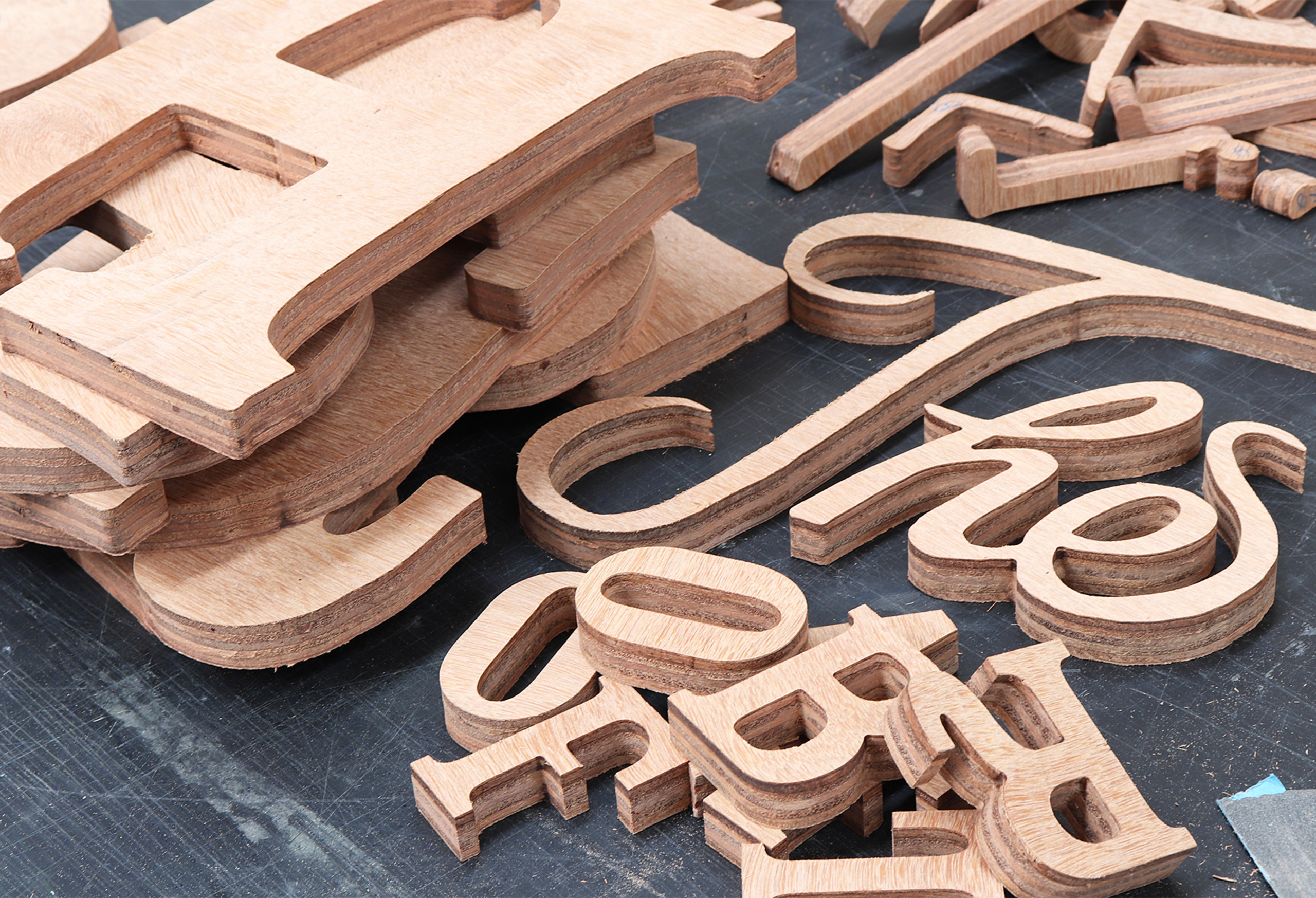 3D Wood Sign - Image 2