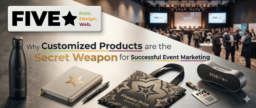 customized products for event marketing